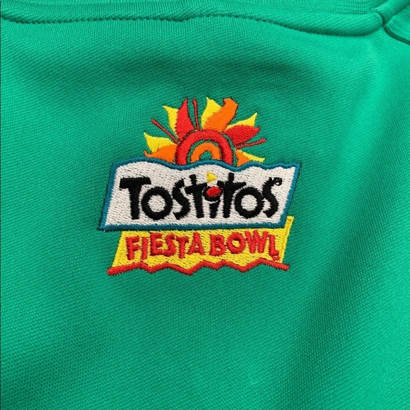 Nike Dri Fit Pullover Green 1/4 Zip Oregon Ducks - Picture 6 of 6